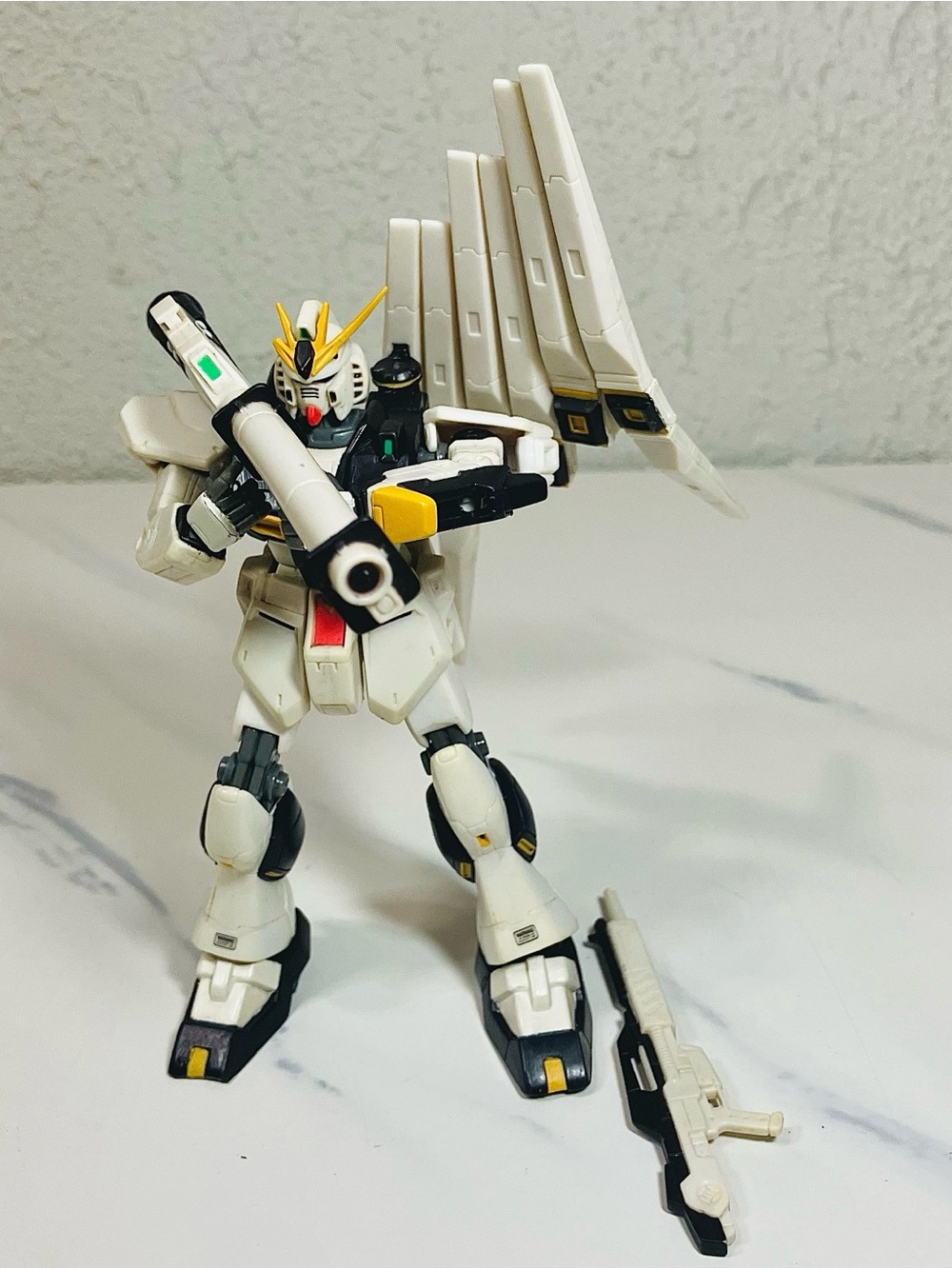 Gundam Universe RX-93 V Nu Gundam Action Figure 6" Tamashii Nations Bandai 2001